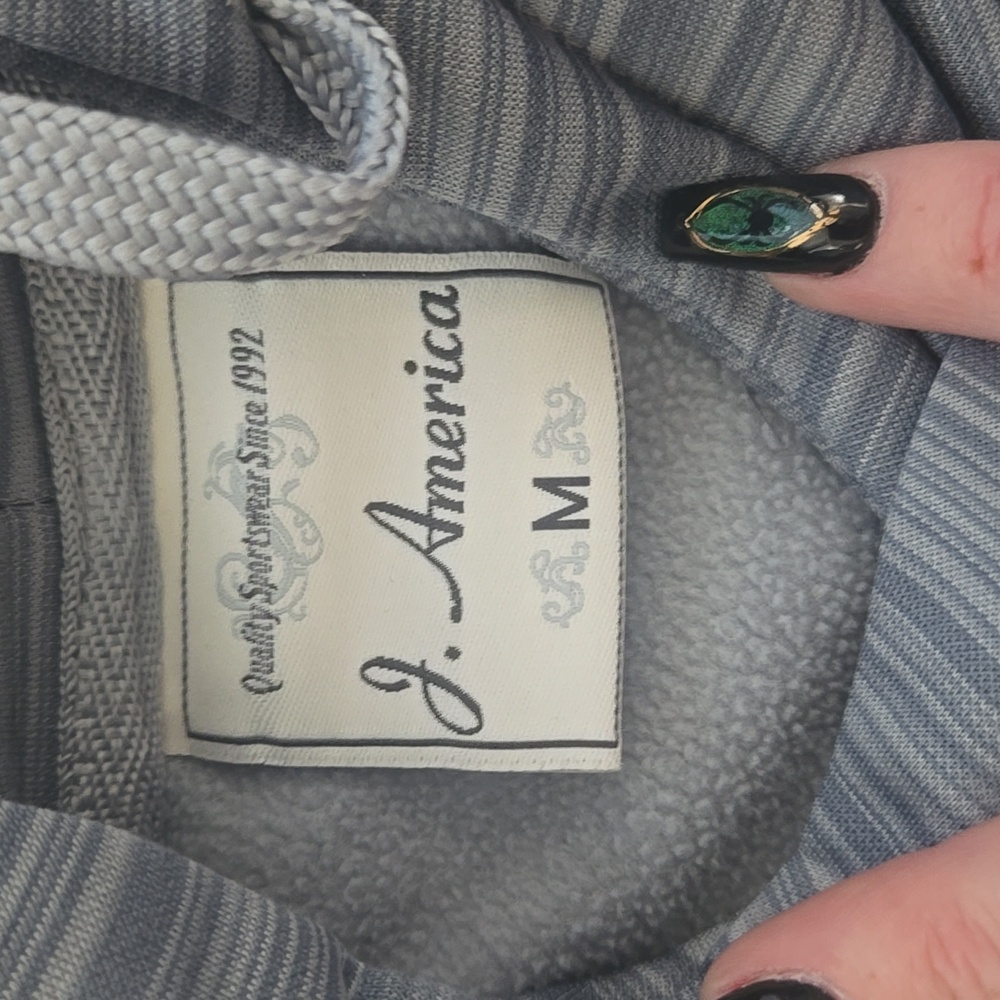 Hoyt Archery Blie Striped Hoodie - Picture 3 of 6